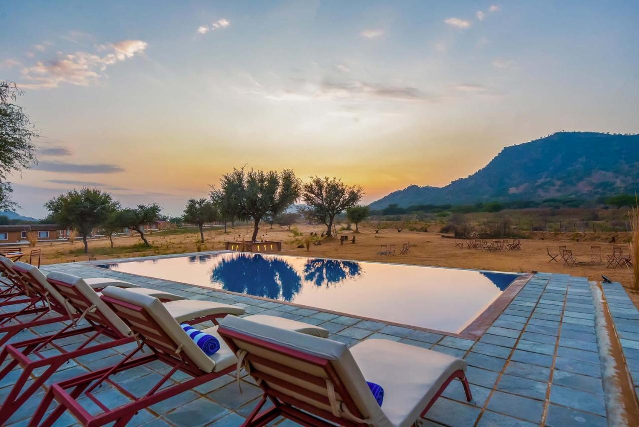 Camp Lands End Hotel Pushkar Exterior photo